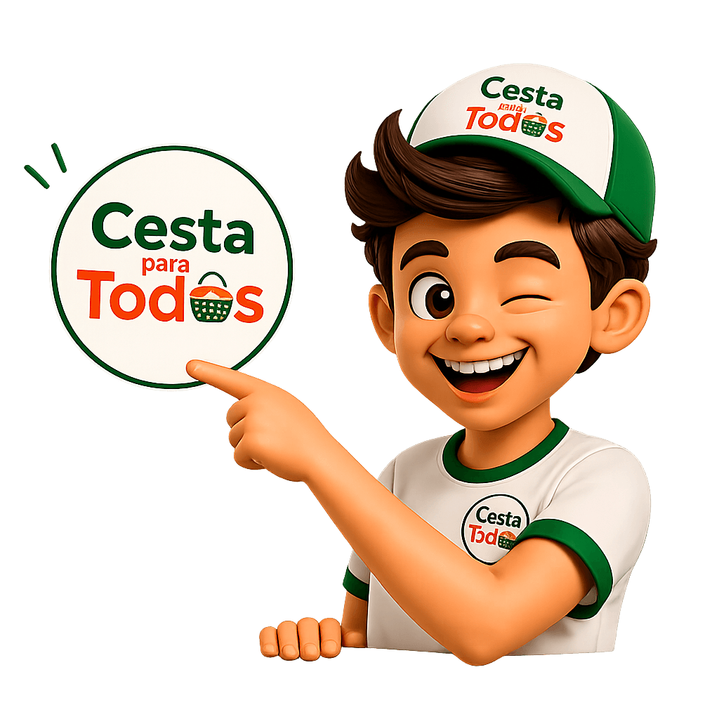 Mascote Cesta Para Todos